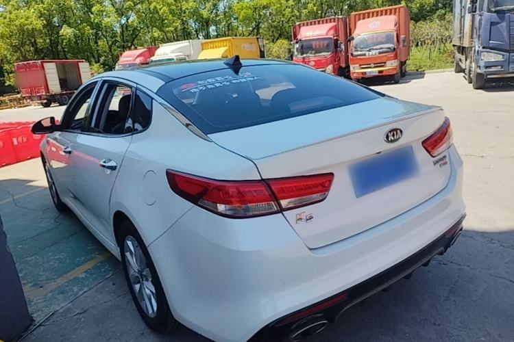 Used Kia K5 2016 1.6T Automatic LUX Rear Left 45 Deg