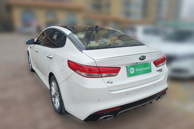 Used Kia K5 2016 1.6T Automatic LUX Rear Left 45 Deg