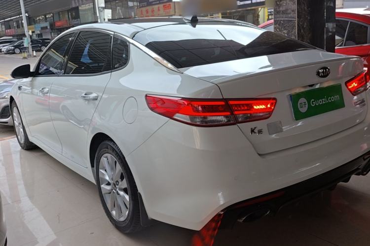 Used Kia K5 2016 1.6T Automatic LUX Rear Left 45 Deg