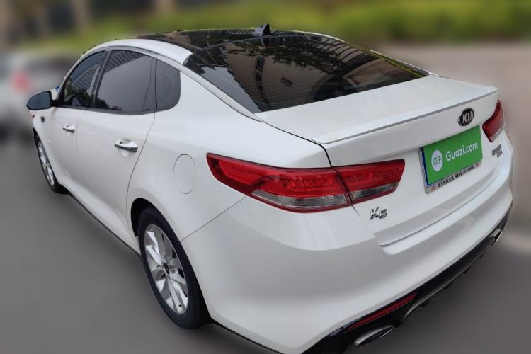 Used Kia K5 2016 1.6T Automatic LUX Rear Left 45 Deg