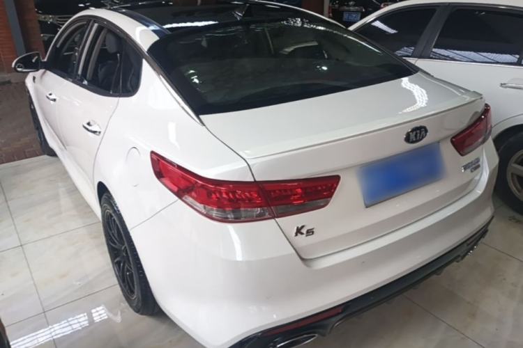 Used Kia K5 2016 1.6T Automatic LUX Rear Left 45 Deg