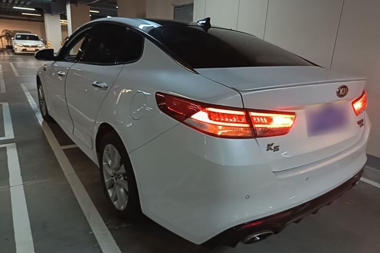 Used Kia K5 2016 1.6T Automatic LUX Rear Left 45 Deg