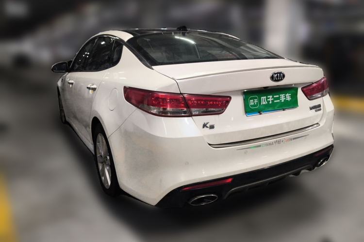 Used Kia K5 2016 1.6T Automatic LUX Rear Left 45 Deg