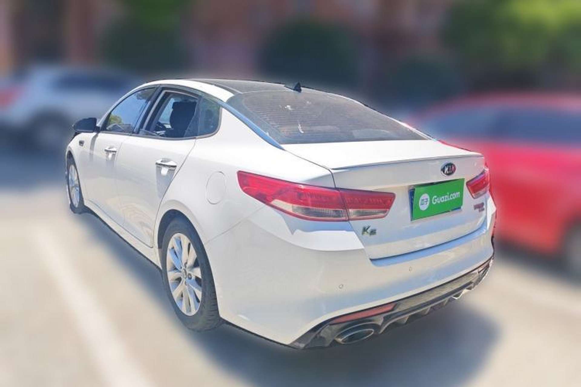 Used Kia K5 2016 1.6T Automatic LUX Rear Left 45 Deg