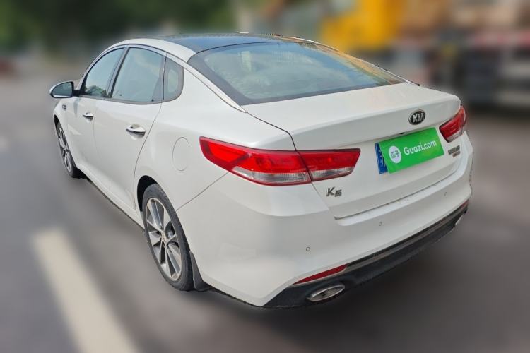 Used Kia K5 2016 2.0L Automatic LUX Rear Left 45 Deg