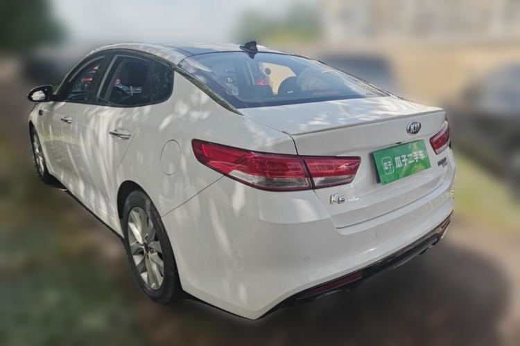 Used Kia K5 2016 1.6T Automatic LUX Rear Left 45 Deg