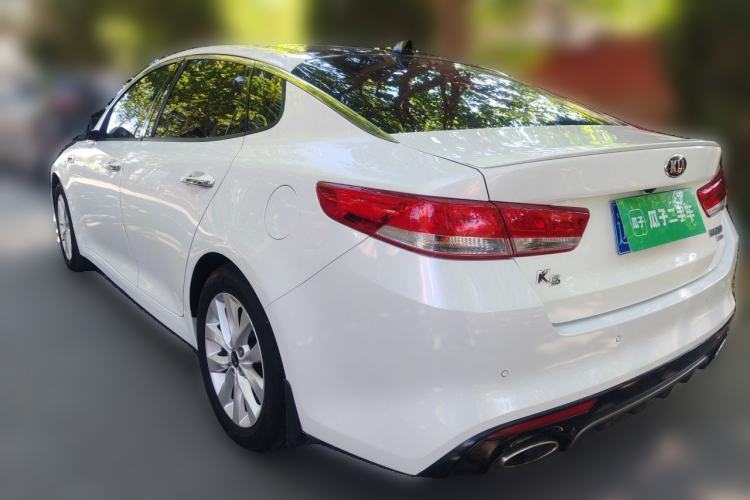 Used Kia K5 2016 1.6T Automatic LUX Rear Left 45 Deg