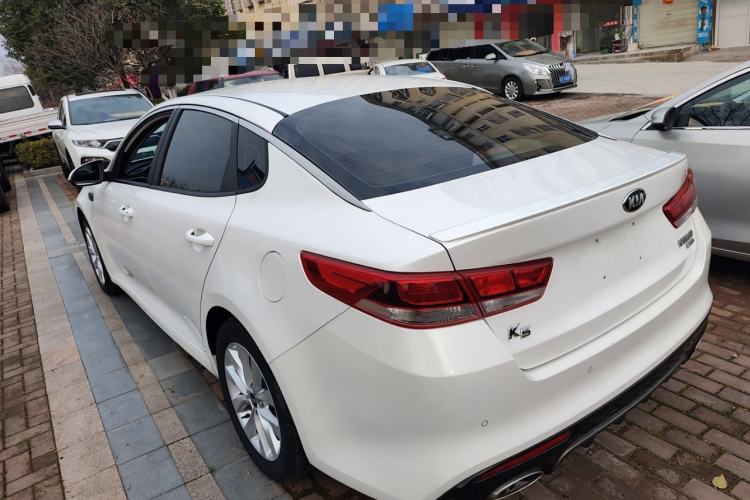 Used Kia K5 2016 1.6T Automatic GLS Rear Left 45 Deg