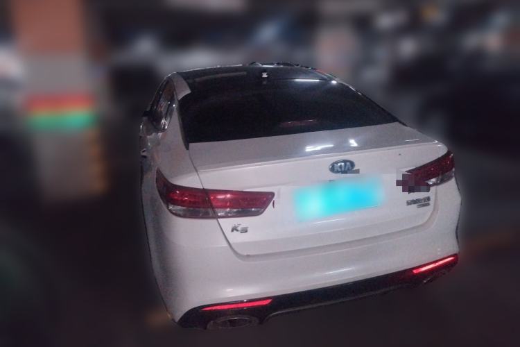 Used Kia K5 2016 1.6T Automatic LUX Rear Left 45 Deg