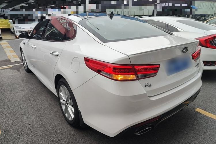 Used Kia K5 2016 1.6T Automatic LUX Rear Left 45 Deg