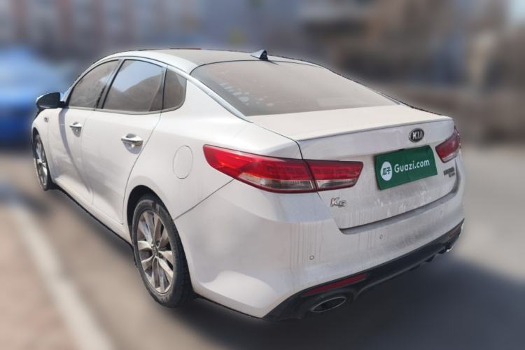 Used Kia K5 2016 1.6T Automatic LUX Rear Left 45 Deg