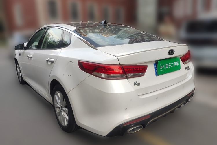 Used Kia K5 2016 1.6T Automatic LUX Rear Left 45 Deg