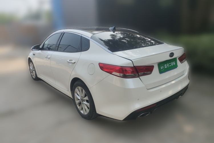 Used Kia K5 2016 1.6T Automatic LUX Rear Left 45 Deg