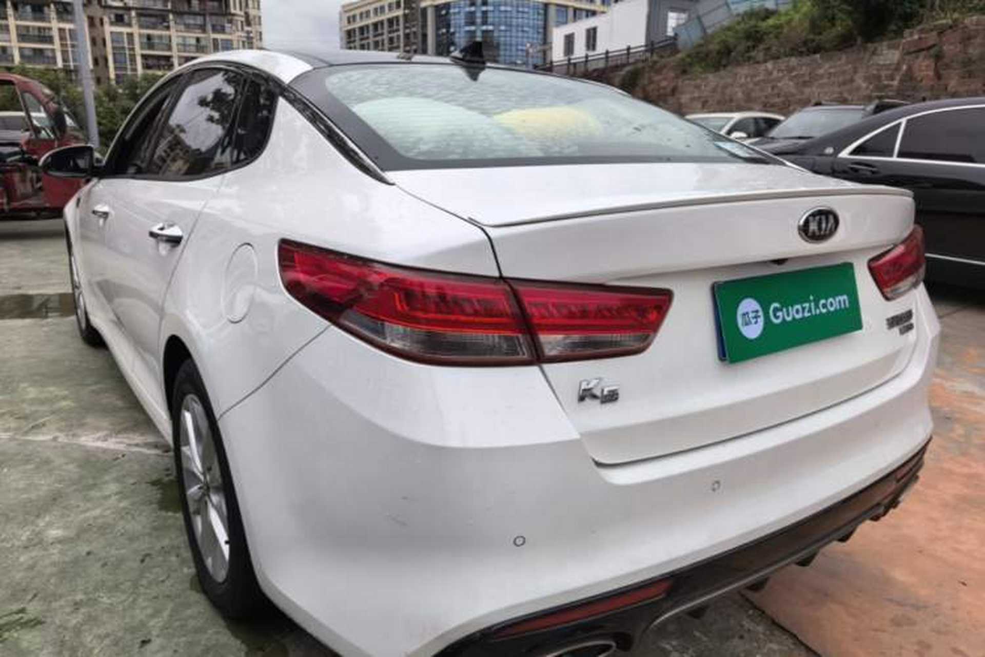 Used Kia K5 2016 1.6T Automatic LUX Rear Left 45 Deg