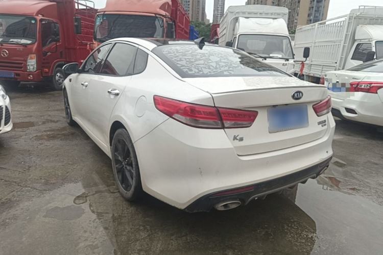Used Kia K5 2016 1.6T Automatic LUX Rear Left 45 Deg