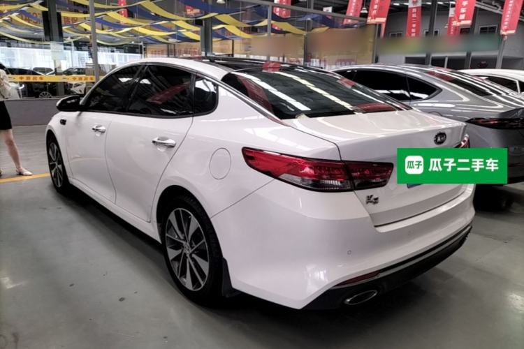 Used Kia K5 2016 2.0L Automatic LUX Rear Left 45 Deg