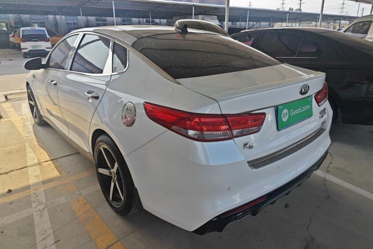 Used Kia K5 2016 1.6T Automatic LUX Rear Left 45 Deg