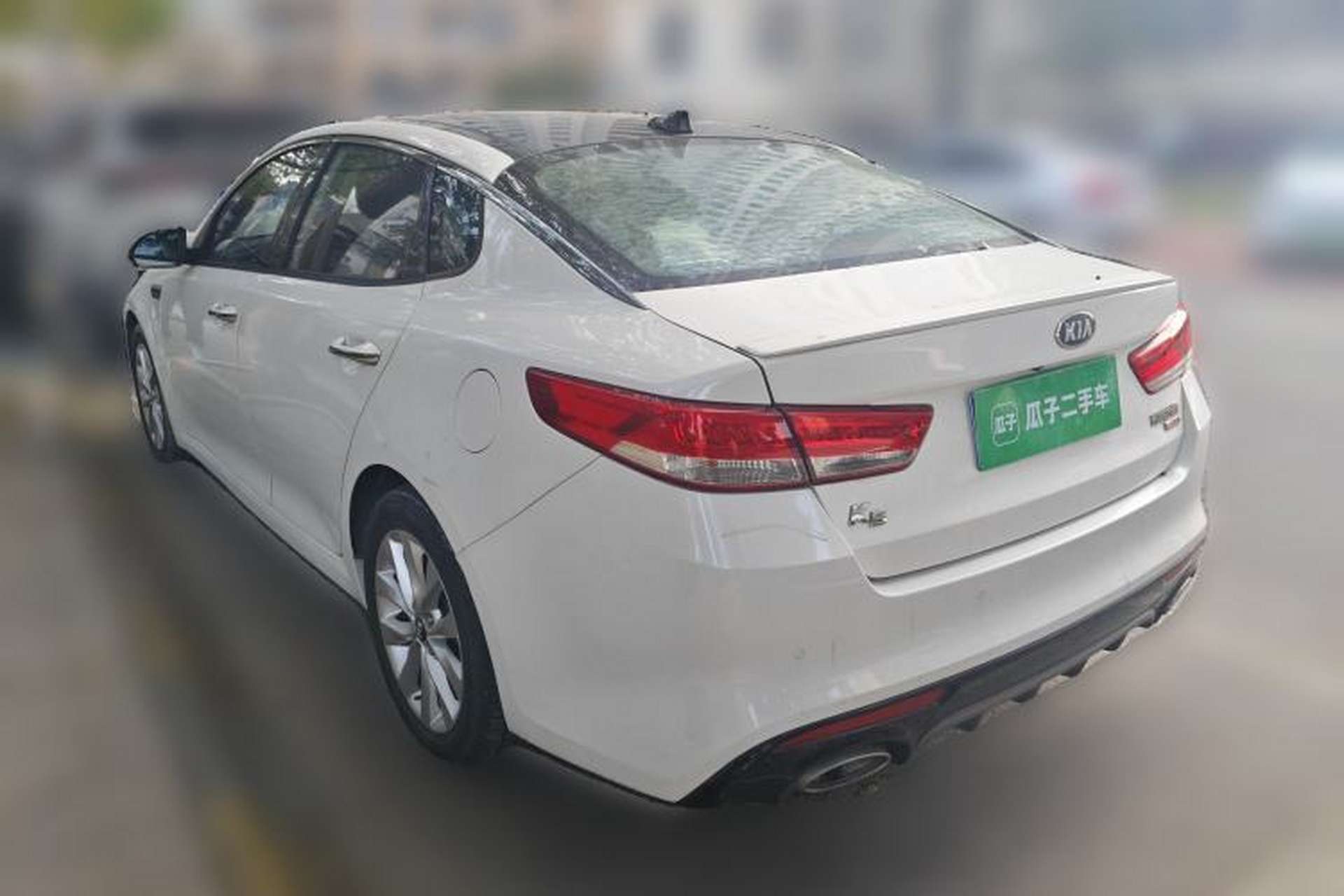Used Kia K5 2016 1.6T Automatic LUX Rear Left 45 Deg