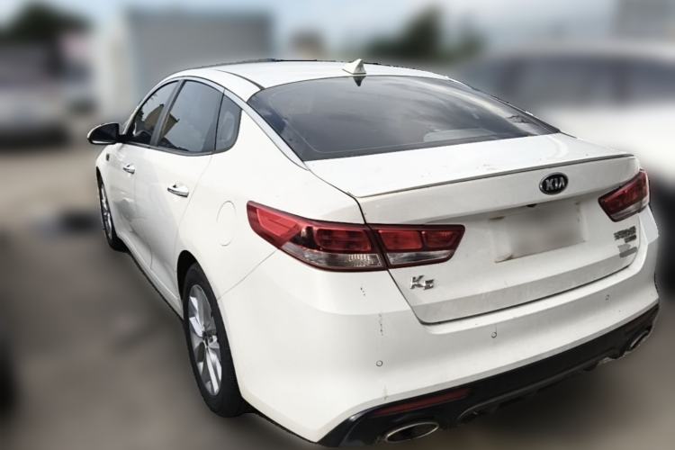 Used Kia K5 2016 1.6T Automatic LUX Rear Left 45 Deg