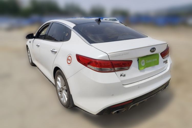 Used Kia K5 2016 1.6T Automatic LUX Rear Left 45 Deg