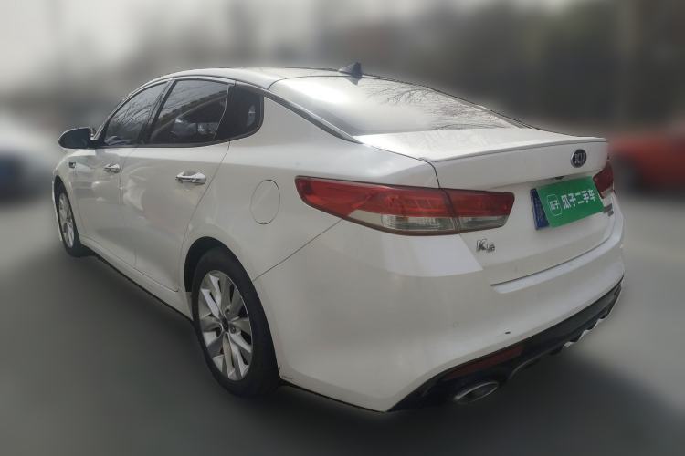 Used Kia K5 2016 1.6T Automatic LUX Rear Left 45 Deg