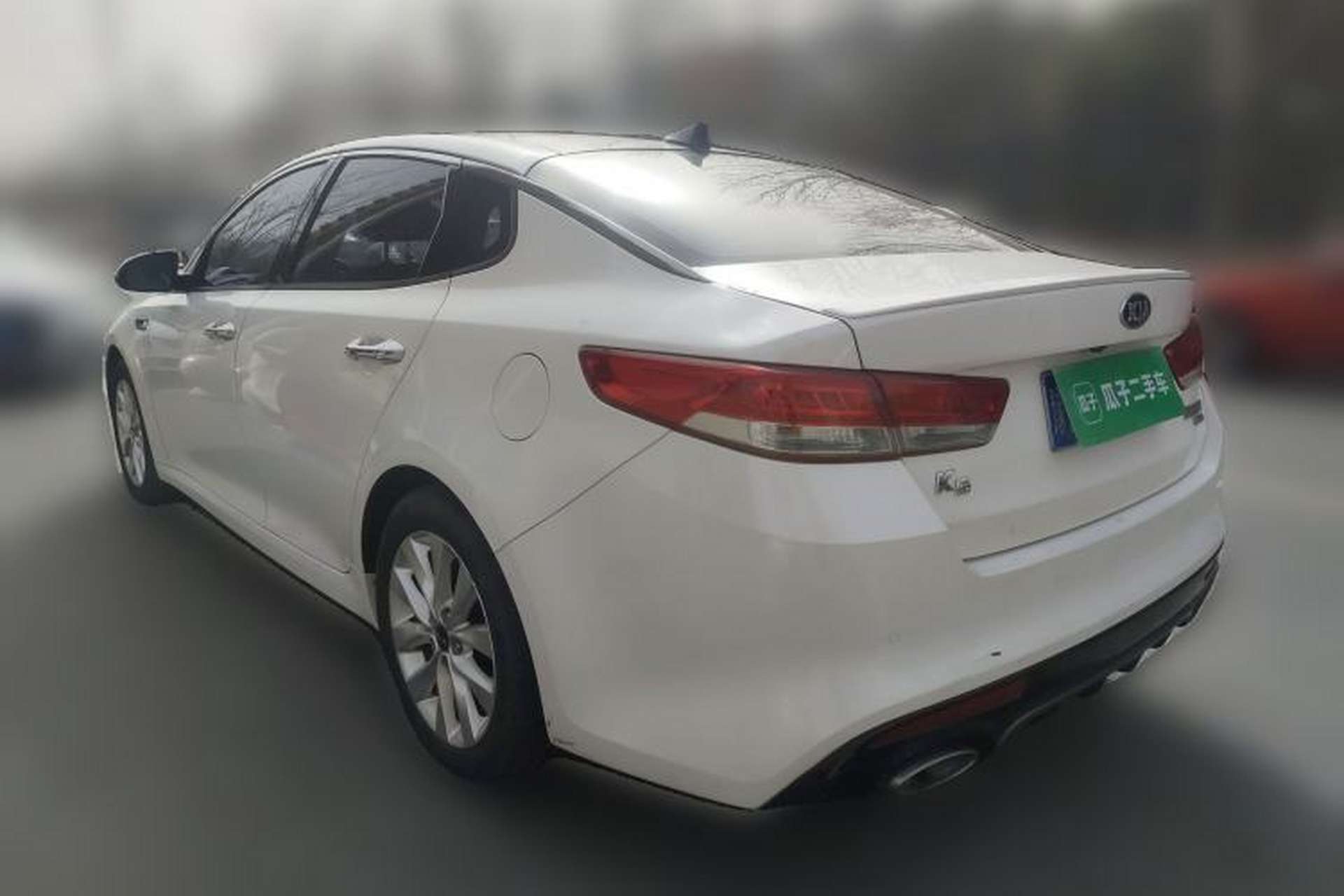 Used Kia K5 2016 1.6T Automatic LUX Rear Left 45 Deg