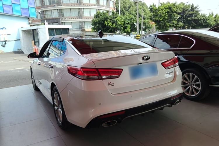 Used Kia K5 2016 1.6T Automatic LUX Rear Left 45 Deg