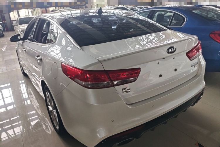 Used Kia K5 2016 1.6T Automatic LUX Rear Left 45 Deg