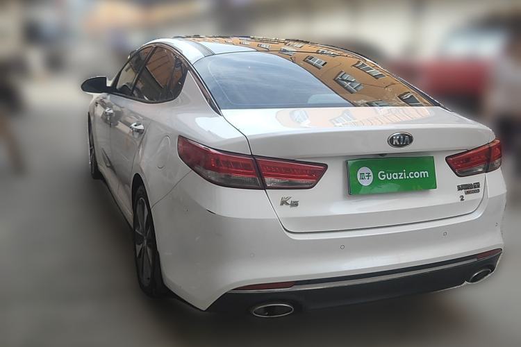 Used Kia K5 2016 2.0L Automatic LUX Rear Left 45 Deg
