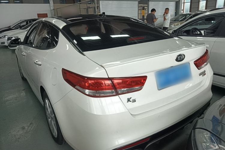 Used Kia K5 2016 1.6T Automatic LUX Rear Left 45 Deg