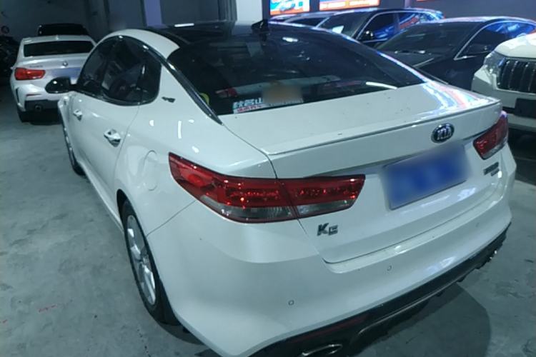 Used Kia K5 2016 1.6T Automatic LUX Rear Left 45 Deg