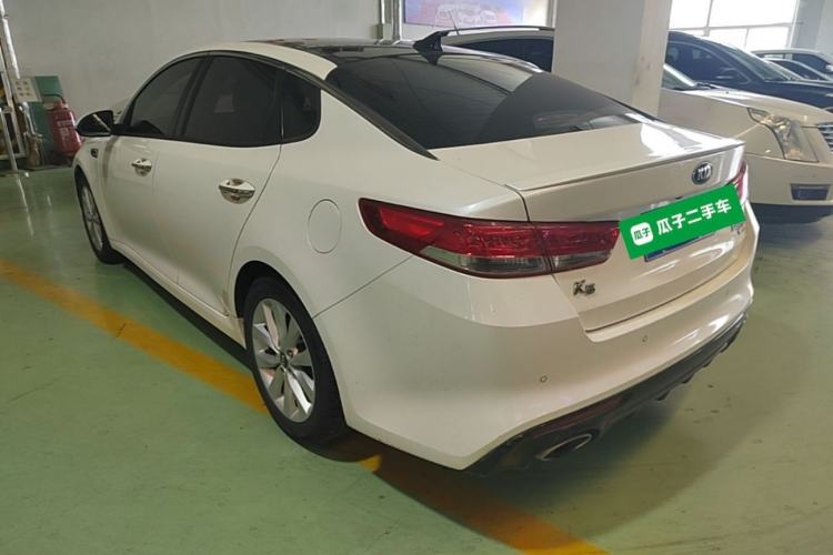 Used Kia K5 2016 1.6T Automatic LUX Rear Left 45 Deg