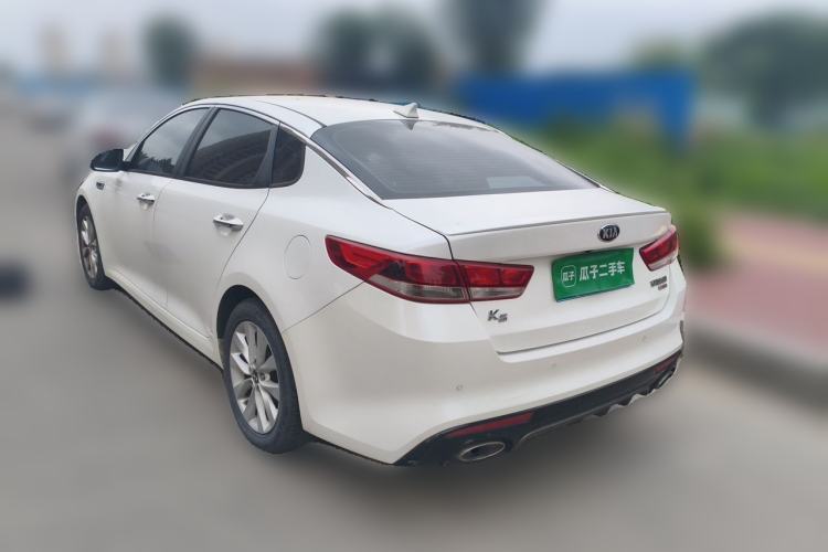 Used Kia K5 2016 1.6T Automatic LUX Rear Left 45 Deg