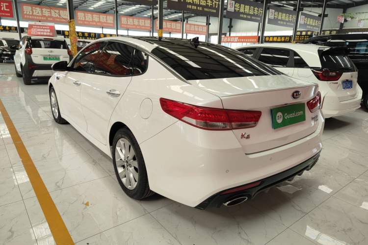 Used Kia K5 2016 1.6T Automatic LUX Rear Left 45 Deg