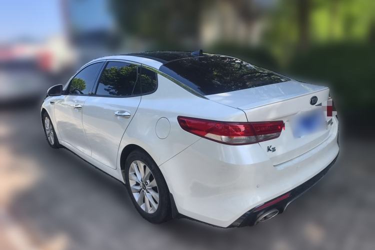Used Kia K5 2016 1.6T Automatic LUX Rear Left 45 Deg