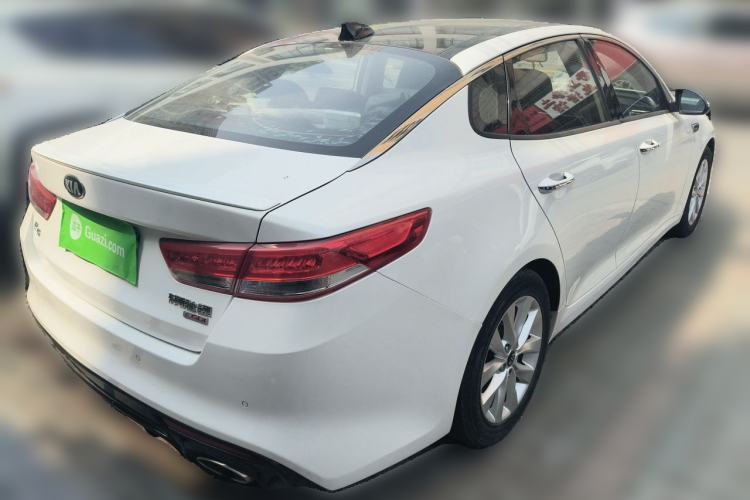 Used Kia K5 2016 1.6T Automatic LUX Rear Right 45 Deg