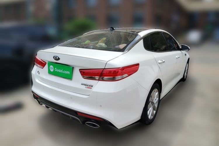 Used Kia K5 2016 1.6T Automatic LUX Rear Right 45 Deg