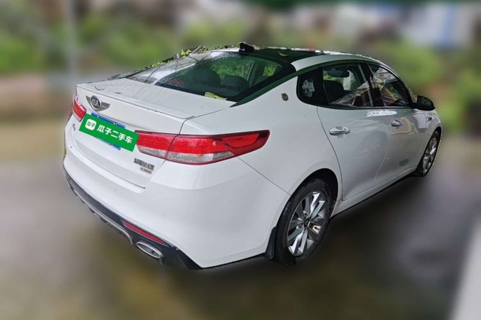 Used Kia K5 2016 1.6T Automatic LUX Rear Right 45 Deg