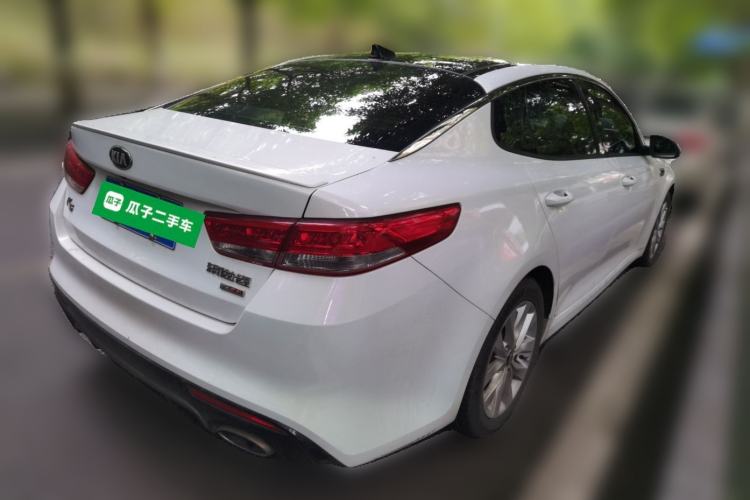 Used Kia K5 2016 1.6T Automatic LUX Rear Right 45 Deg