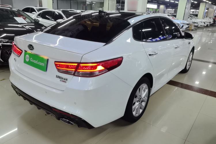 Used Kia K5 2016 1.6T Automatic LUX Rear Right 45 Deg