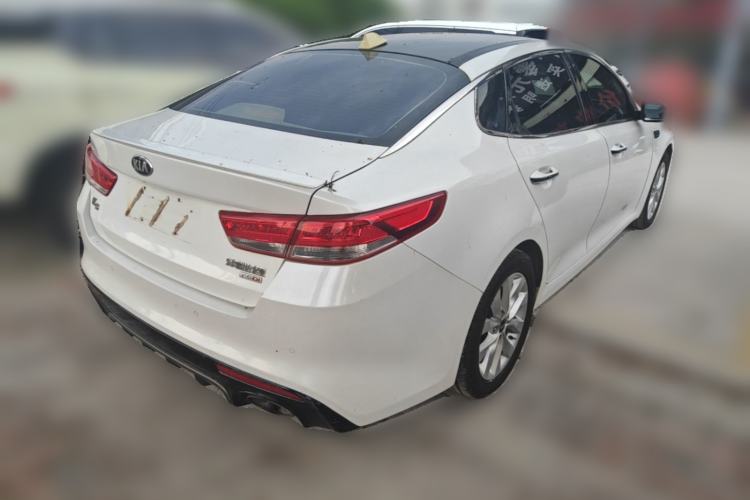 Used Kia K5 2016 1.6T Automatic LUX Rear Right 45 Deg