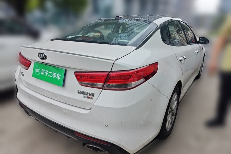 Used Kia K5 2016 1.6T Automatic LUX Rear Right 45 Deg