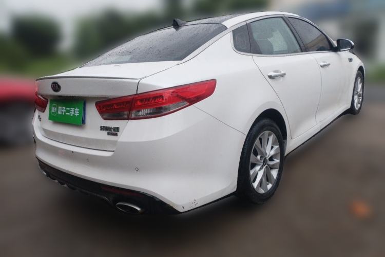 Used Kia K5 2016 1.6T Automatic LUX Rear Right 45 Deg