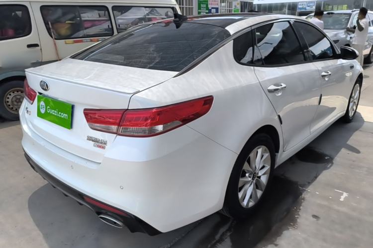 Used Kia K5 2016 1.6T Automatic LUX Rear Right 45 Deg