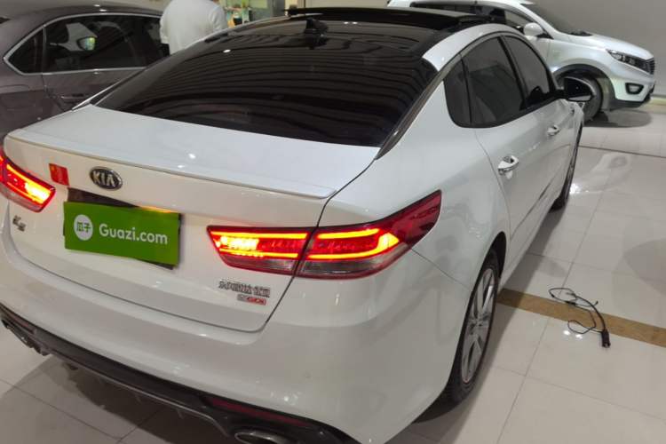 Used Kia K5 2016 1.6T Automatic LUX Rear Right 45 Deg