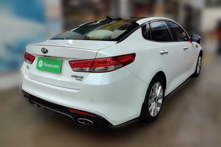 Used Kia K5 2016 1.6T Automatic LUX Rear Right 45 Deg