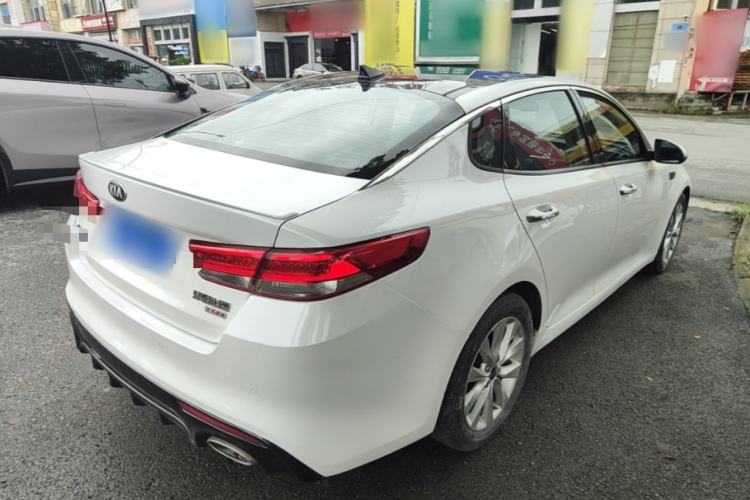 Used Kia K5 2016 1.6T Automatic LUX Rear Right 45 Deg