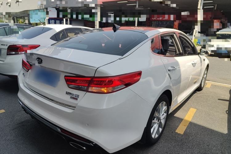 Used Kia K5 2016 1.6T Automatic LUX Rear Right 45 Deg