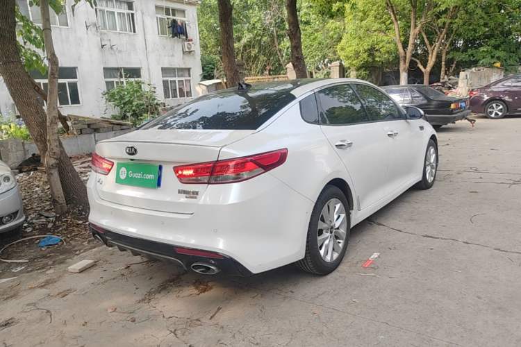 Used Kia K5 2016 1.6T Automatic LUX Rear Right 45 Deg