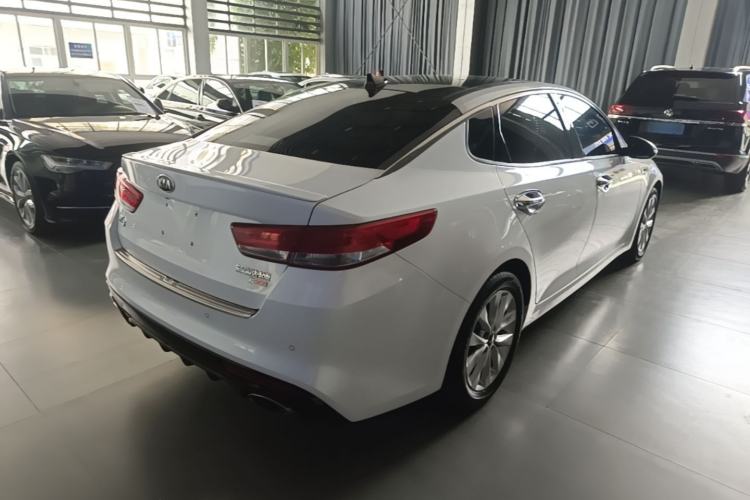 Used Kia K5 2016 1.6T Automatic LUX Rear Right 45 Deg